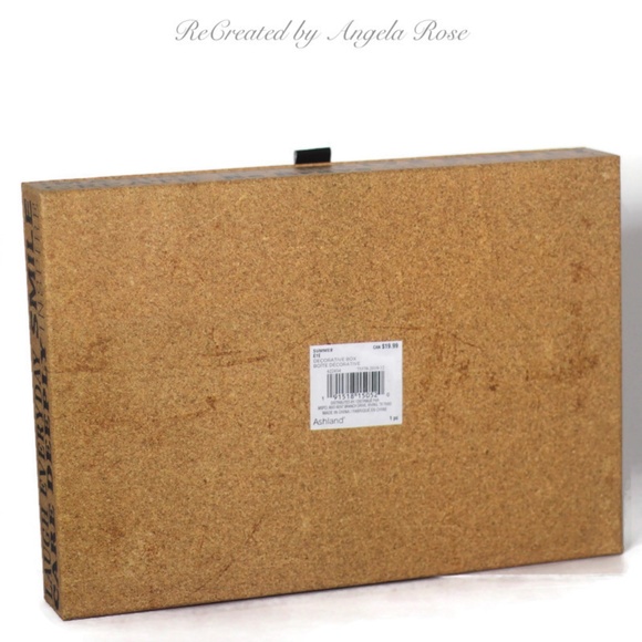 Set of Inspirational Motivational Words Decorative Storage Boxes Brown Black - Picture 9 of 16